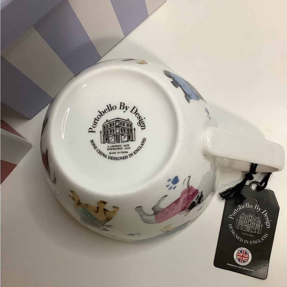 Portobello by Design Bone China Mug , Life is Better with a Dog , Brand New 🐾 - Picture 7 of 9